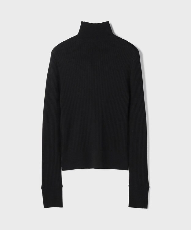 GRACE CONTINENTAL ウールハイゲージニットトップ ブラック