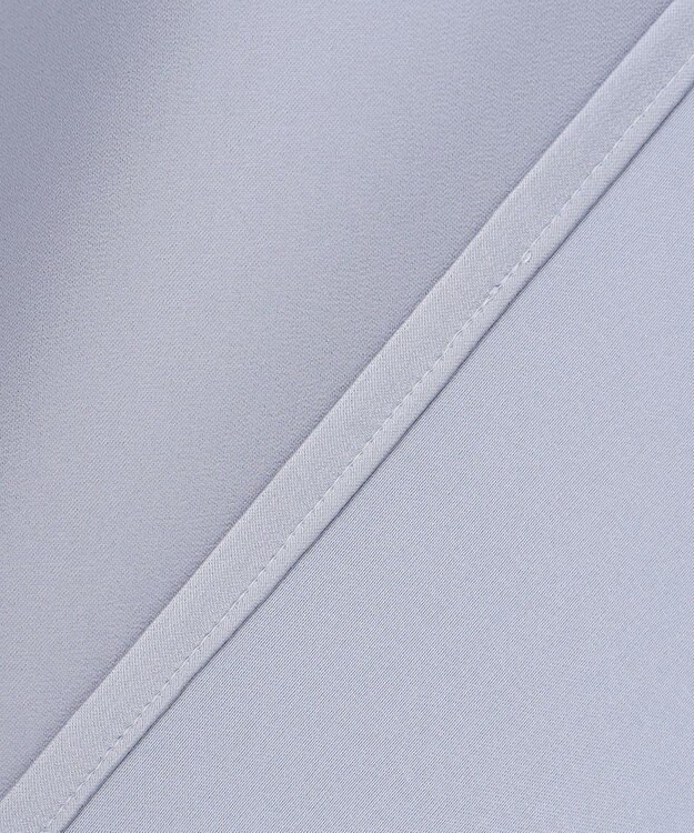 ANY SIS 【前後着用可能】ギャザーネック ブラウス ブルー