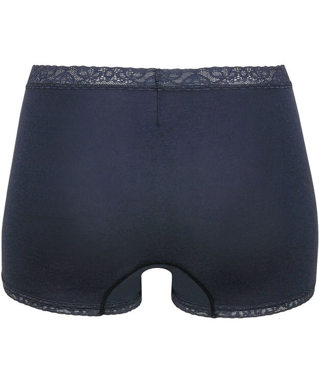 Wing ショーツ ボーイレングス 綿混(身生地部) やさしい肌あたり 【デイリーフィット やわらかコットン】 はきこみ丈ふかめ EC4230 ウイング／ワコール コン