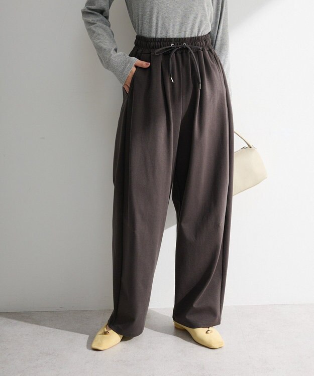 Green Parks コクーンシルエットスウェットパンツ Charcoal Gray