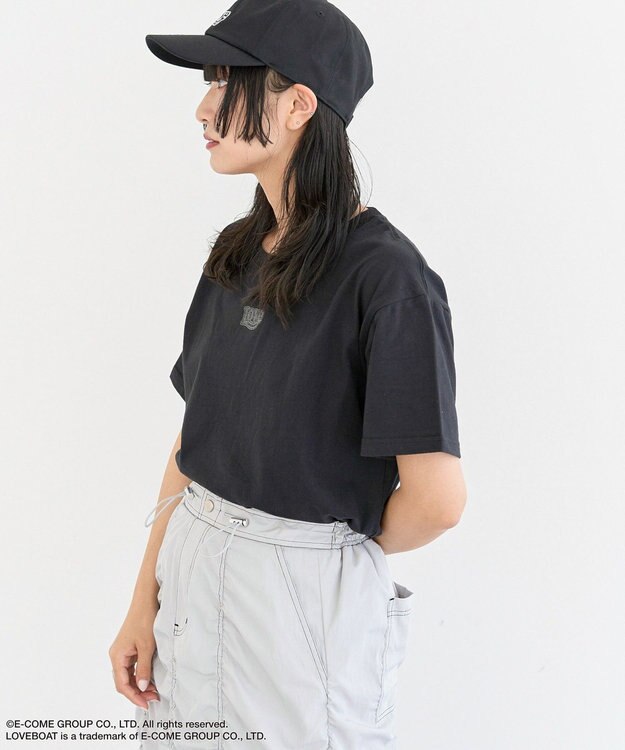 Green Parks ■ＬＯＶＥＢＯＡＴ　ロゴラメｐｔＴＥＥ Black