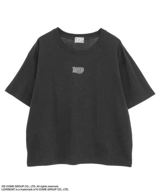 Green Parks ■ＬＯＶＥＢＯＡＴ　ロゴラメｐｔＴＥＥ Black