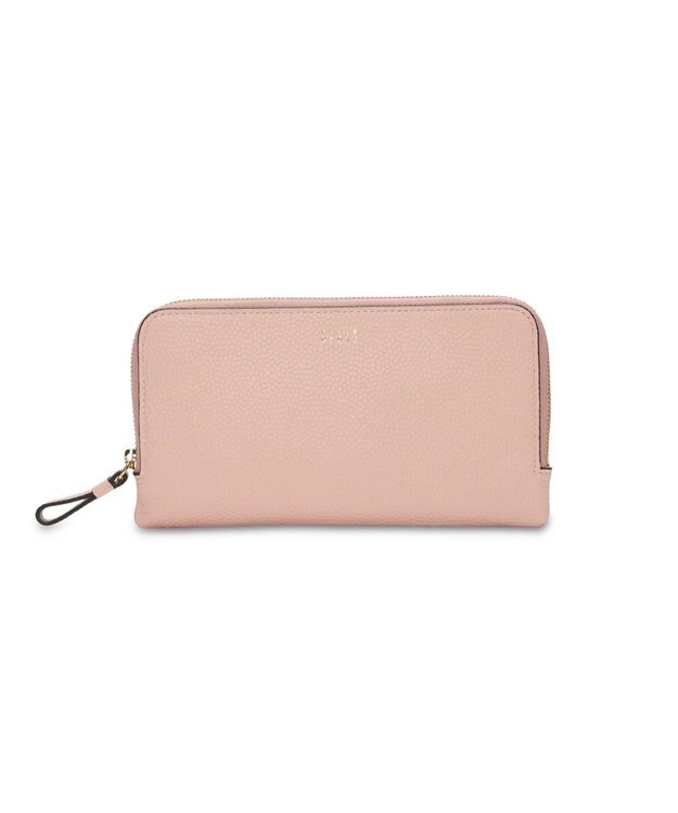 PELLE BORSA ラウンドファスナー長財布 Fine Goods フィーネグッズ 5452 ペールピンク