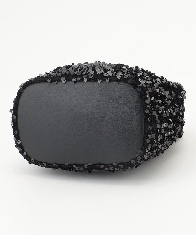 ANY SIS スパンコールチェーン バッグ ブラック