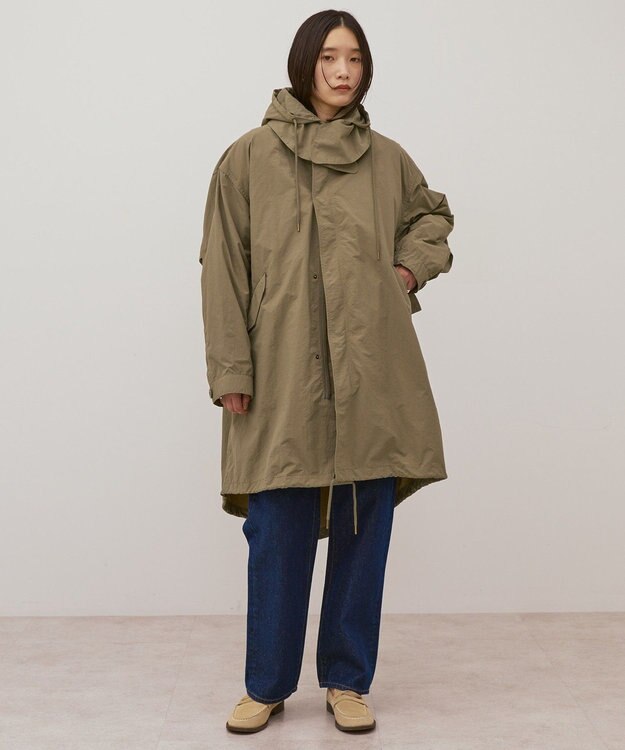 AMERICAN HOLIC 3WAYライナー付きモッズコート Khaki