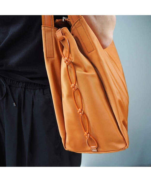 PELLE BORSA スクエアトート Bloom ブルーム 5834 ジンジャー