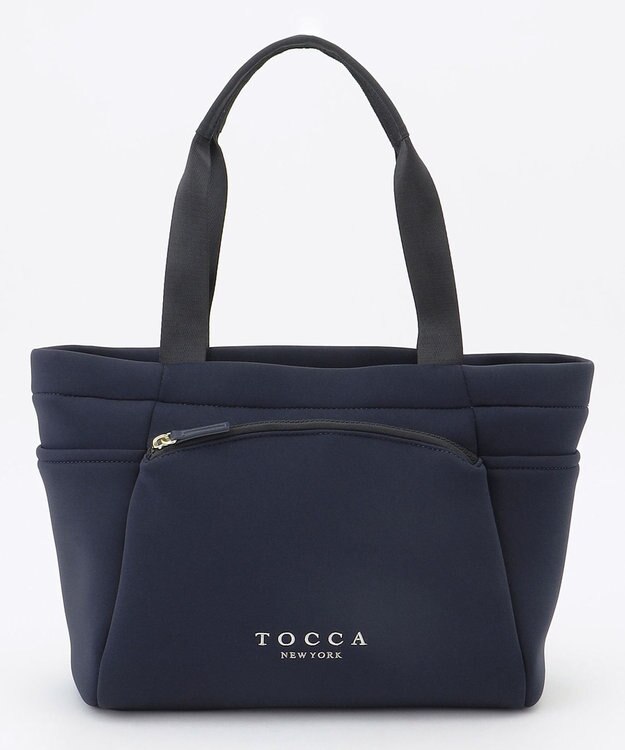 TOCCA 【WEB＆一部店舗限定】【A4サイズ対応】BAIA TOTE トートバッグ ネイビー系