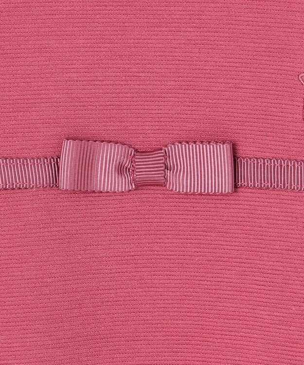 組曲 KIDS 【110-140cm】グログラン ワンピース ラズベリー系