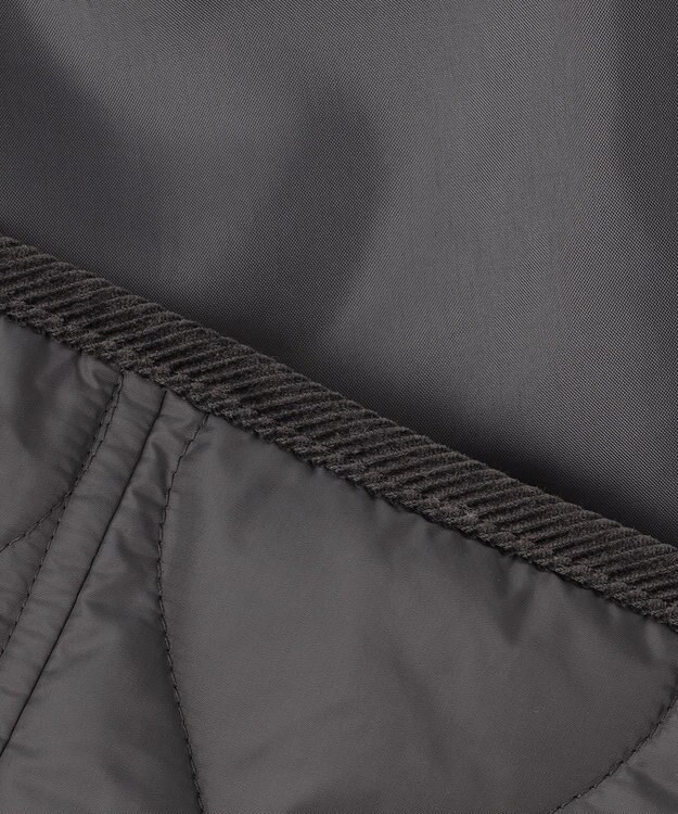 23区 【洗える/撥水加工】中綿 ロング パディング アウター グレー系