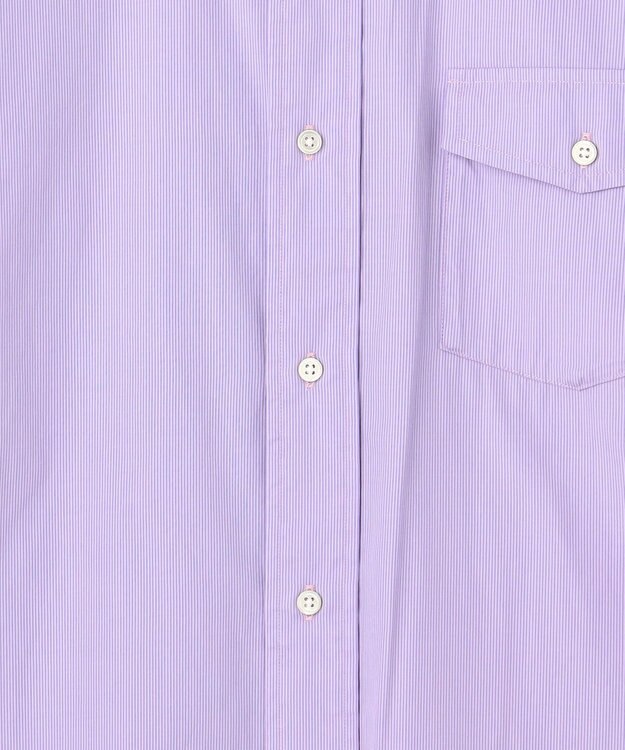 J.PRESS MEN 【J.PRESS ORIGINALS】SOKTAS Meander Garment Dye B.D. Shirt / Baggy-Fit ピンク系1