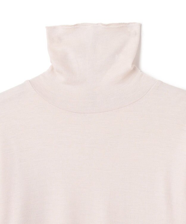 UNFILO ウールレーヨン タートル アイスグレー