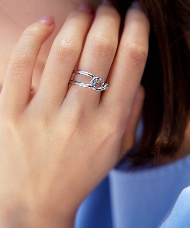 Tiaclasse ノットリング シルバー