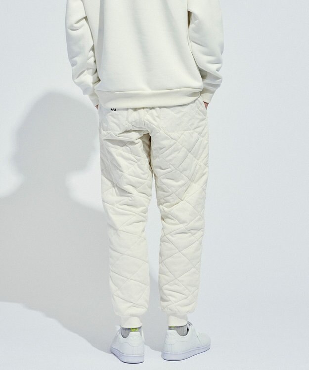 PW CIRCULUS 【裏地付き/防寒】【MEN】キルティングパンツ ホワイト系