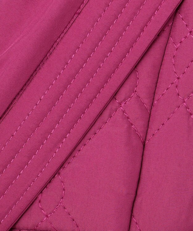 組曲 KIDS 【90-100㎝】中綿キルト コート ラズベリー系