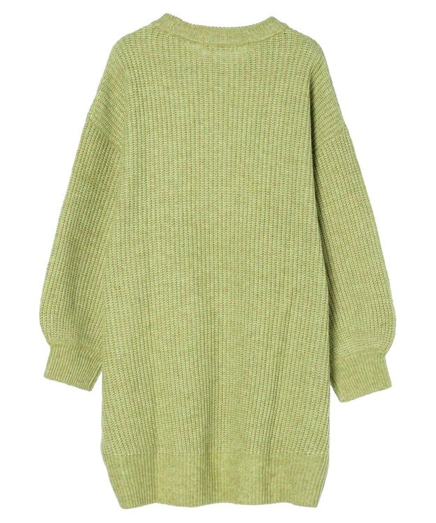 Green Parks ＭＩＸ畦ニットチュニック Green