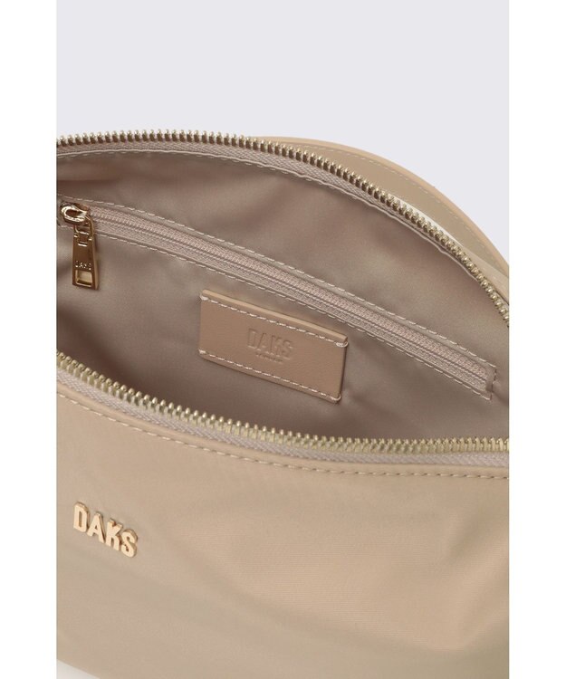 DAKS RICAナイロンショルダーバッグ ベージュ