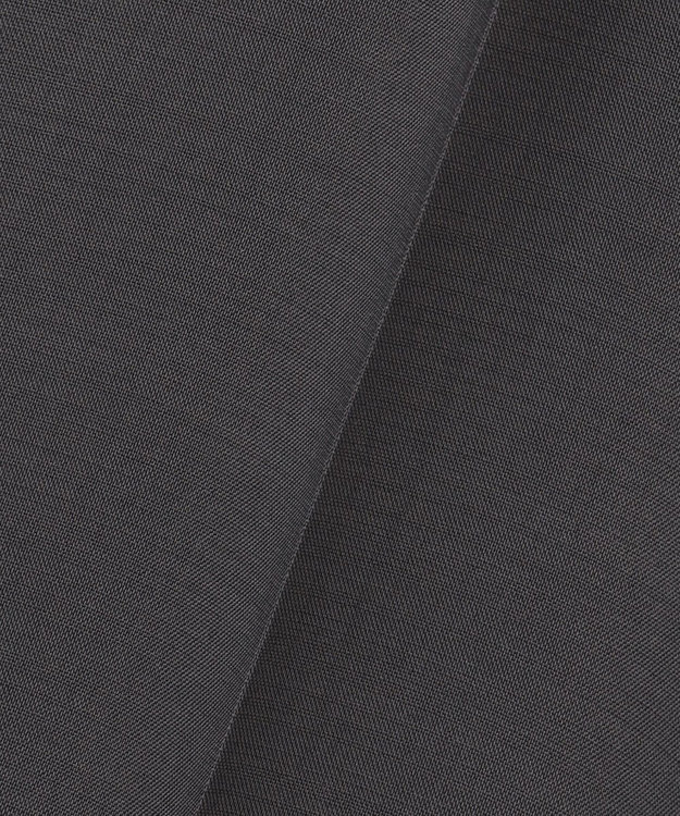 自由区 S 【カタログ掲載】ウールライクストレッチワイド パンツ チャコールグレー