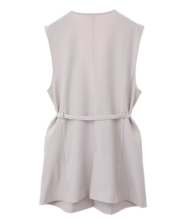 earth music&ecology ショルダータックジレ Beige