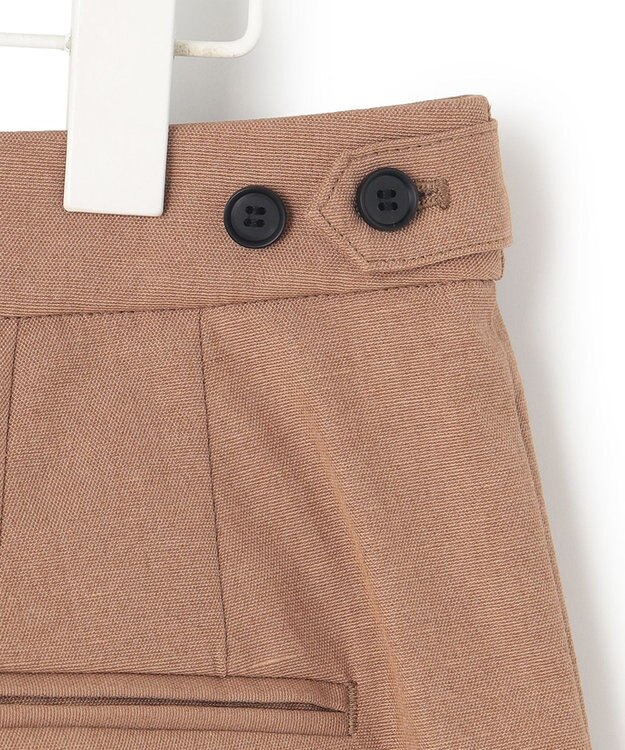 ICB 【セットアップ対応・洗える】 LooseWeave テーパードパンツ レディッシュブラウン系