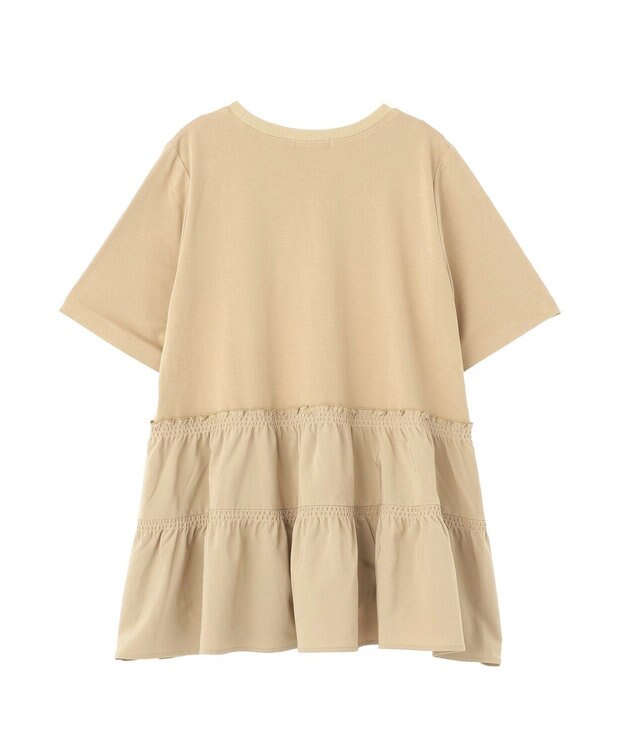 Green Parks 裾ドッキングプルオーバー Beige