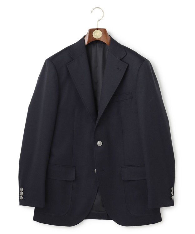 J.PRESS MEN 【WEB・一部店舗限定】シングルブレザー / 銀釦 / 3B / 背抜き ネイビー系
