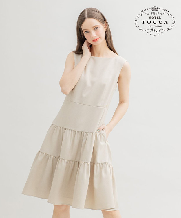 洗える！】BEACH ドレス TOCCA ファッション通販 【公式通販】オンワード・クローゼット