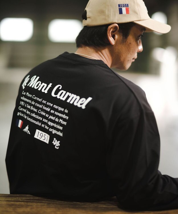 SHARE PARK MENS 【UVケア・吸水速乾・ストレッチ・軽量 】バックプリントTシャツ（L・XLサイズ） ブラック系