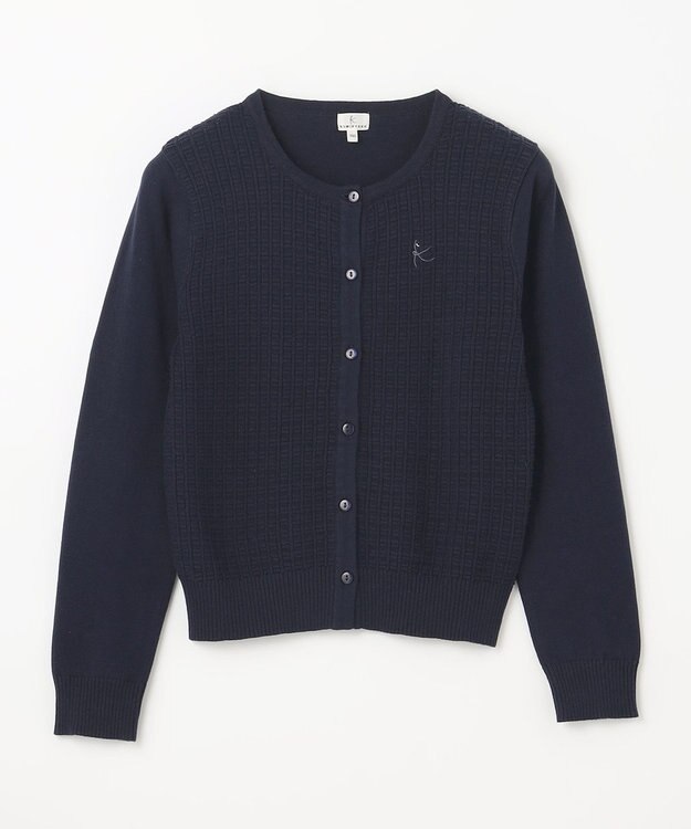 組曲 KIDS 【150-160cm】クラシック カーディガン ネイビー系