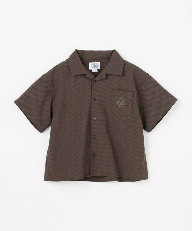 J.PRESS KIDS 【100-130cm】 サッカーシャツ ブラウン