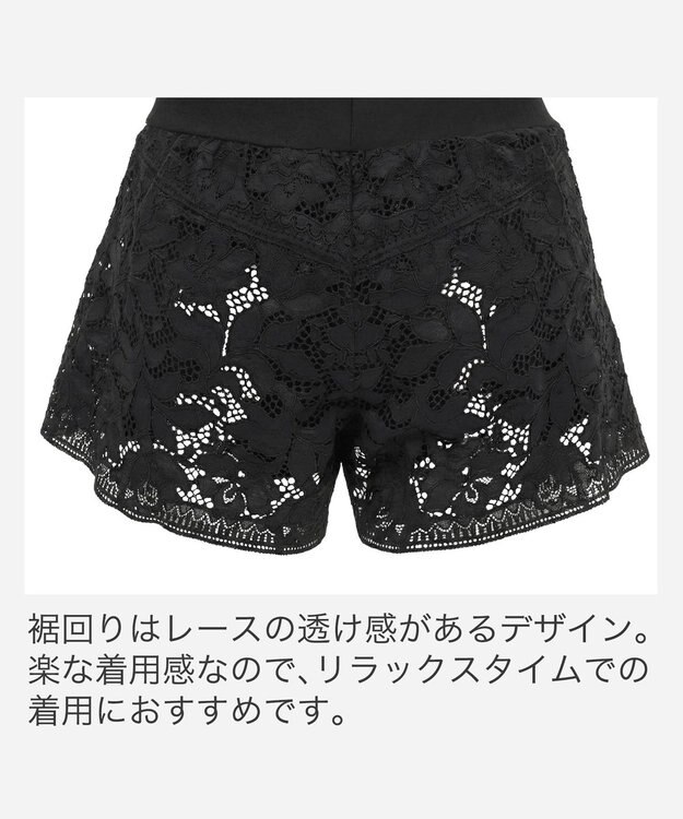 BRADELIS New York 【BRADELIS New York】　ジャスミンスタイルショートパンツ26S1 ブラック