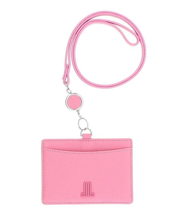 LANVIN en Bleu カリヨン リール付きIDケース ピンク