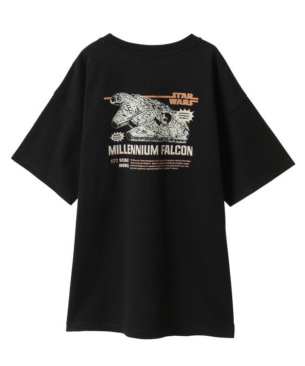 AMERICAN HOLIC 【STAR WARS】Millennium Falcon Tシャツ Black