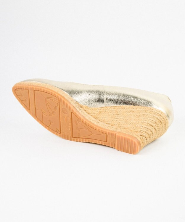 gaimo 【GAIMO/ガイモ】ポインテッドエスパドリーユパンプス/TEVA-RS シャンパンゴールド