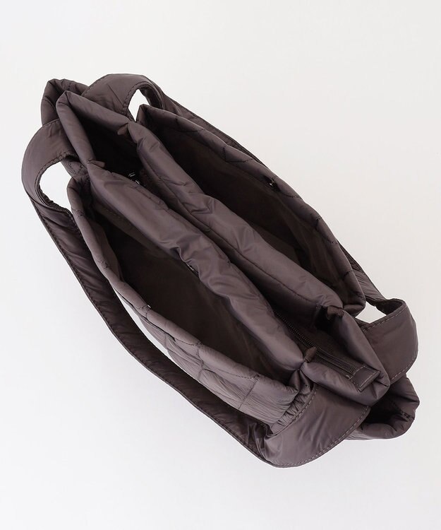 Y'SACCS 【Y’SACCS vous et】キルティングボックストート　Mサイズ ダークグレー