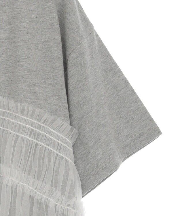 Green Parks ・ＥＬＥＮＣＡＲＥ　ＤＵＥ　チュールドッキングＴＥＥ Gray Mixture