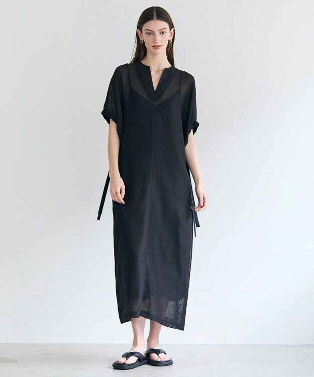 BEIGE， LIATRIS / ドロスト Iラインドレス Black