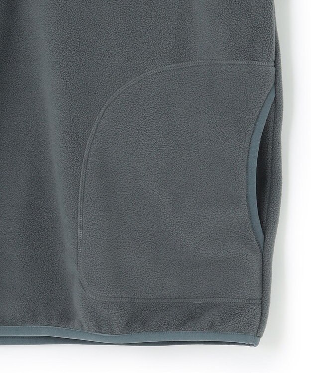 J.PRESS YORK STREET 【UNISEX】フリースクルーネックプルオーバー グレー系