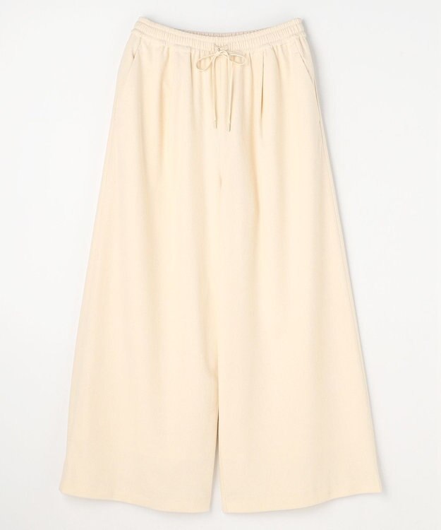 ANY コーデュロイタックバギーパンツ エクリュ