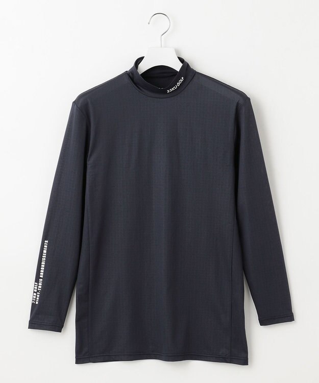 23区GOLF 【MEN】【吸水速乾・UV】３０ｄエンボスプリント インナーカットソー ネイビー系5