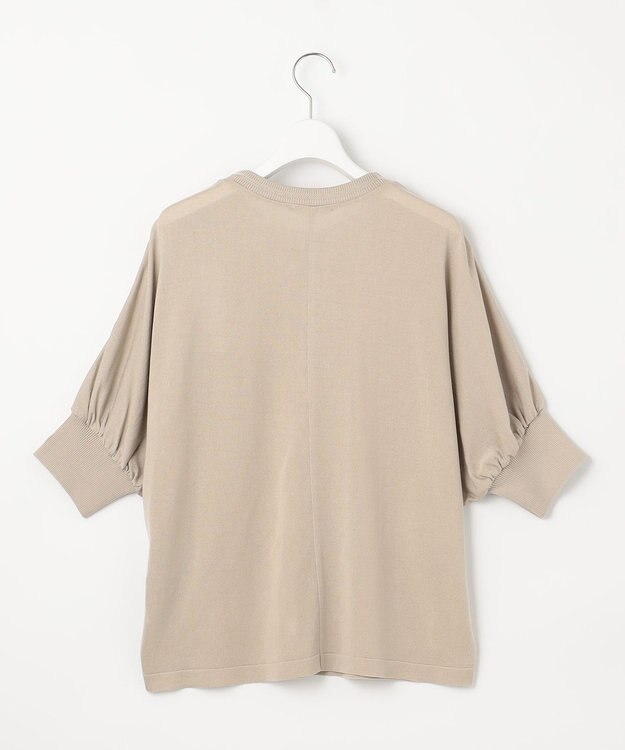 自由区 L 【カタログ掲載・洗える】ドルマンスリーブ カットソー サンド
