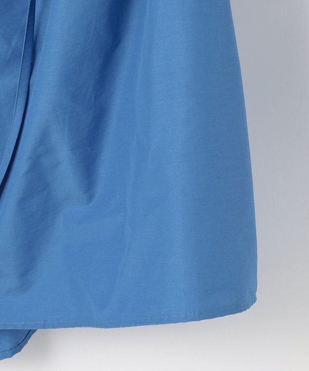 #Newans 【ANSWER for 骨格ナチュラル】ギャザーショルダーシャツ ブルー系