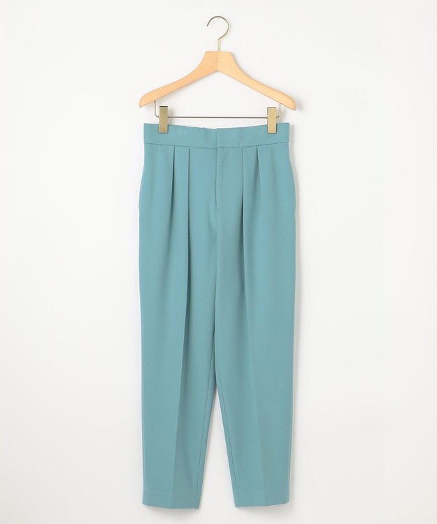 組曲 2WAYウォームストレッチ テーパード パンツ サックスブルー系