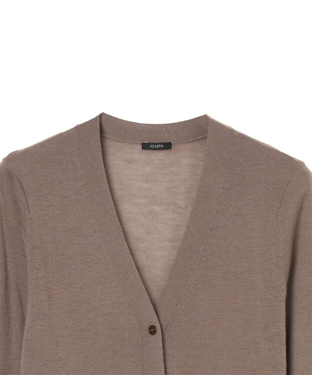 JOSEPH 【洗える】キャッシュエアー　カーディガン Escargot