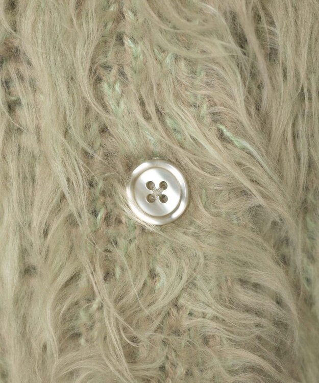 WEGO モンスターニットカーディガン グリーン