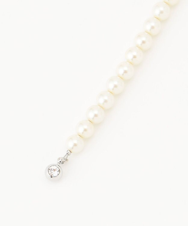 J.PRESS LADIES 【WEB限定】マルチパールラリエット ネックレス ホワイト系