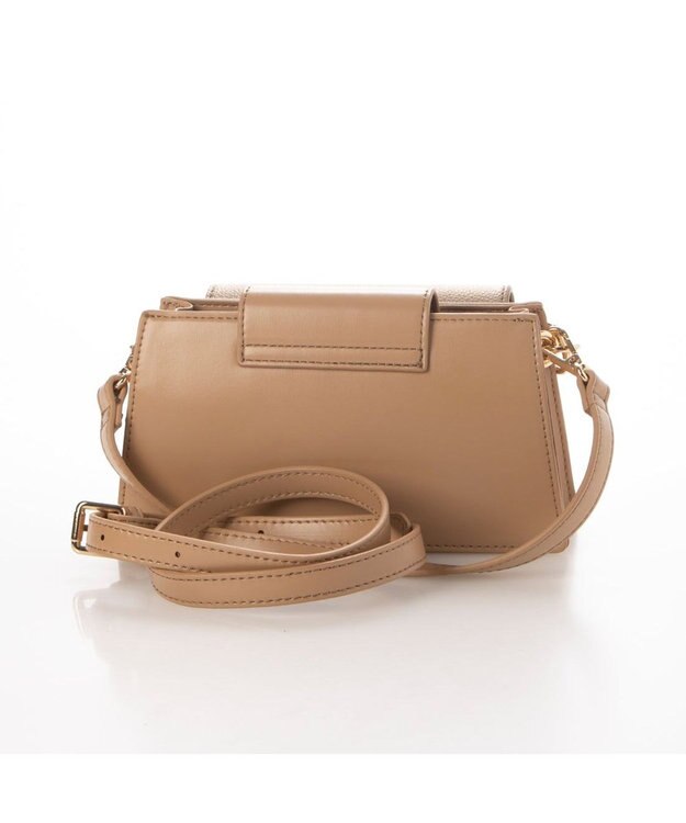 UNBILLION カシュカシュ cachecache / チェーンミニバッグ2個セットショルダー ベージュ