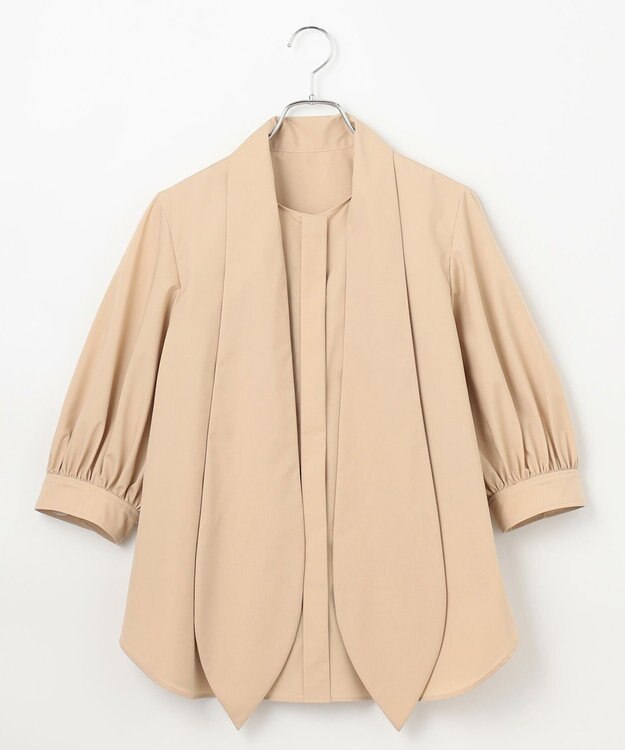 #Newans 【洗濯機可能/シワになりにくい】ラビットタイシャツ ベージュ