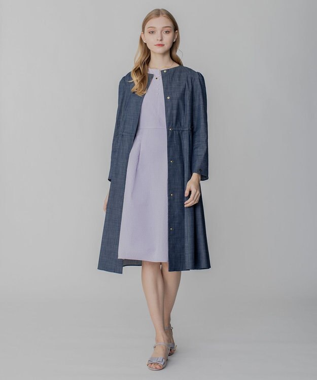 TOCCA 【洗える！】TORCH DENIM コート ネイビー系1