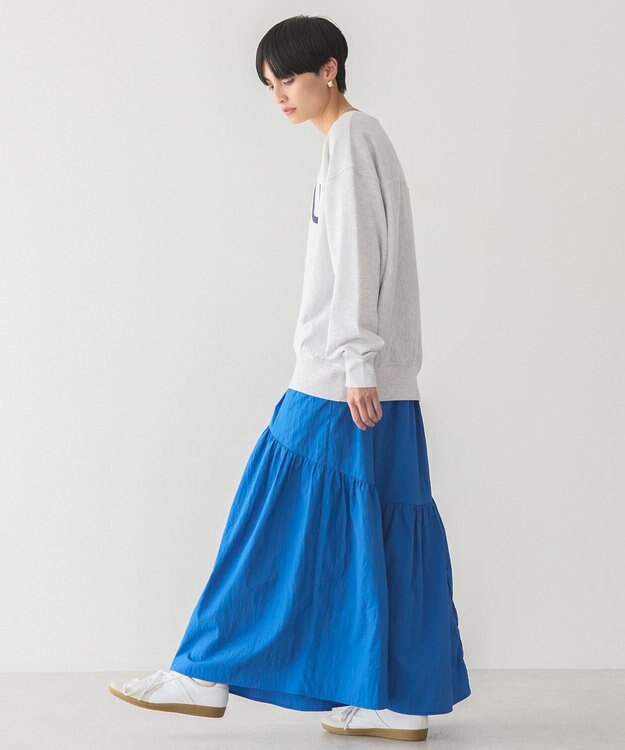 AMERICAN HOLIC ティアードギャザースカート Blue