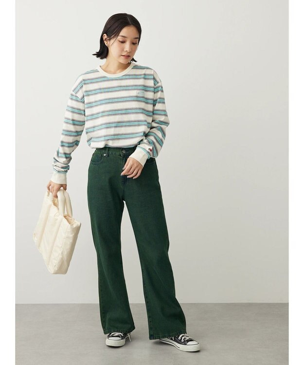 Green Parks ■ＦＲＵＩＴ　ＯＦ　ＴＨＥ　ＬＯＯＭ　ボーダーロンＴ Ivory